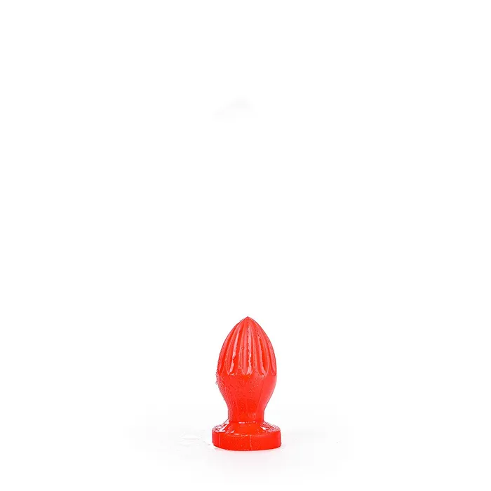 All Black All Red - Buttplug - 12 x 5 cm - Rood | Vibrators All Black All Red - Buttplug - 12 x 5 cm - Rood | Vibrators
