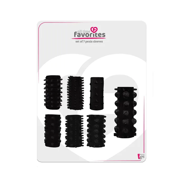 Cover per pene Dream Toys All Time Favorites Nero Ø 6 cm | Dream Toys Couples