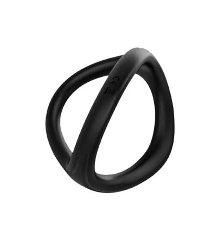 Dildos | Delfi Toys The Wave - Siliconen Cockring - Stay Hard - Zwart Dildos | Delfi Toys The Wave - Siliconen Cockring - Stay Hard - Zwart