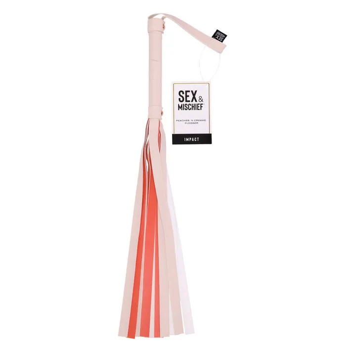 Sportsheets Vibrators Peaches n CreaMe Stripe Flogger