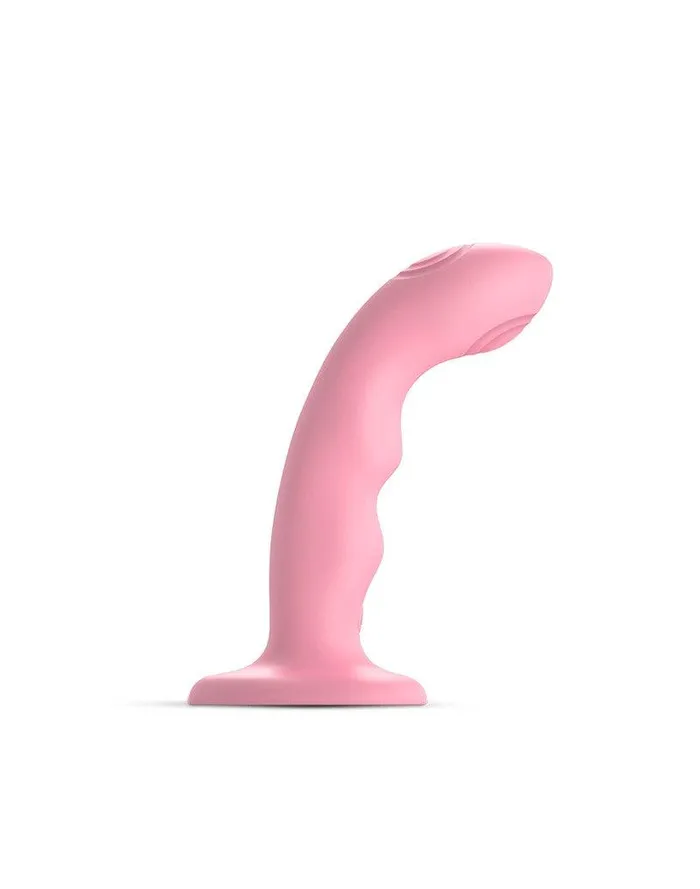 StrapOnMe Wave Tapping Dildo Met Tapping Functie Roze StrapOnMe Female Sex Toys