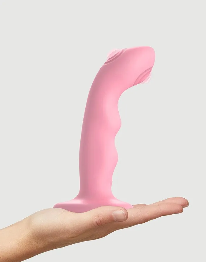 Strap-On-Me - Wave - Tapping Dildo - Met Tapping Functie - Roze | Strap-On-Me Female Sex Toys