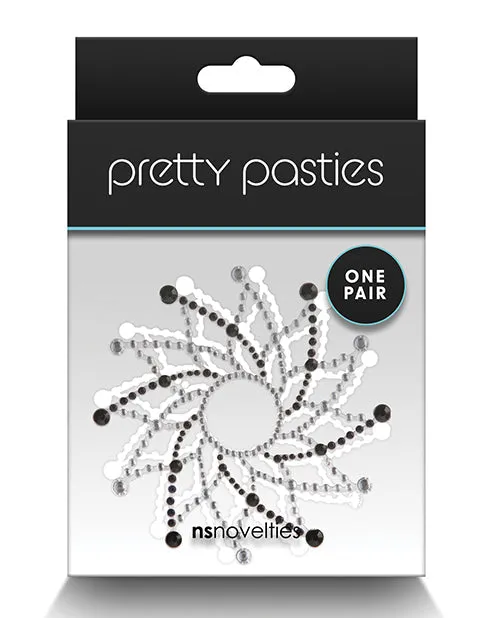 Anal Ns Novelties INC Pretty Pasties Charm I Black
