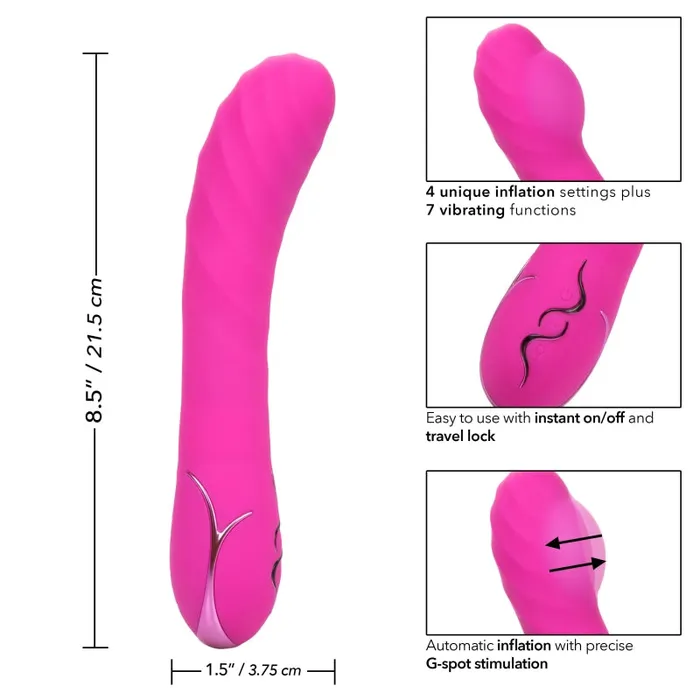Calexotics Vibrators | Insatiable G Inflatable G-Wand Calexotics Vibrators | Insatiable G Inflatable G-Wand