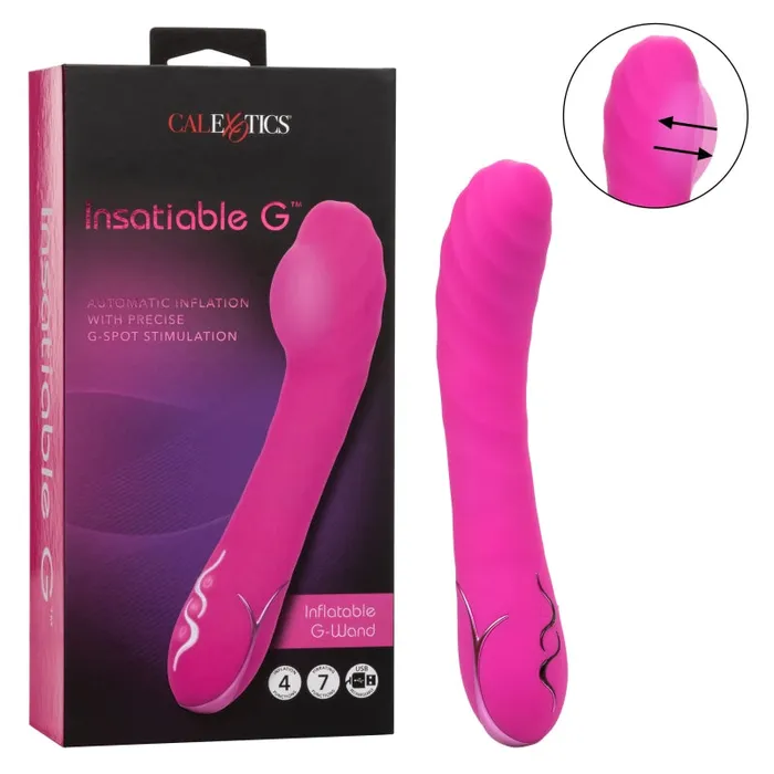 Calexotics Vibrators | Insatiable G Inflatable G-Wand Calexotics Vibrators | Insatiable G Inflatable G-Wand