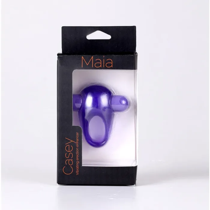 Casey Vibrating Erection Enhancer Ring - Purple | Maia Toys Vibrators Casey Vibrating Erection Enhancer Ring - Purple | Maia Toys Vibrators