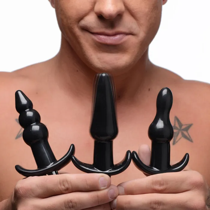Frisky Thrill Trio Anal Plug Set XR Brands Anal