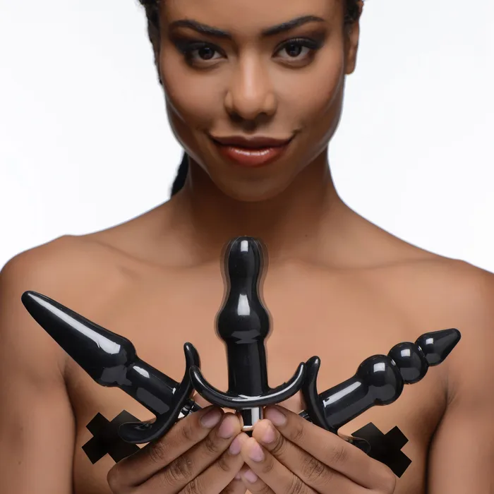 Frisky Thrill Trio Anal Plug Set | XR Brands Anal