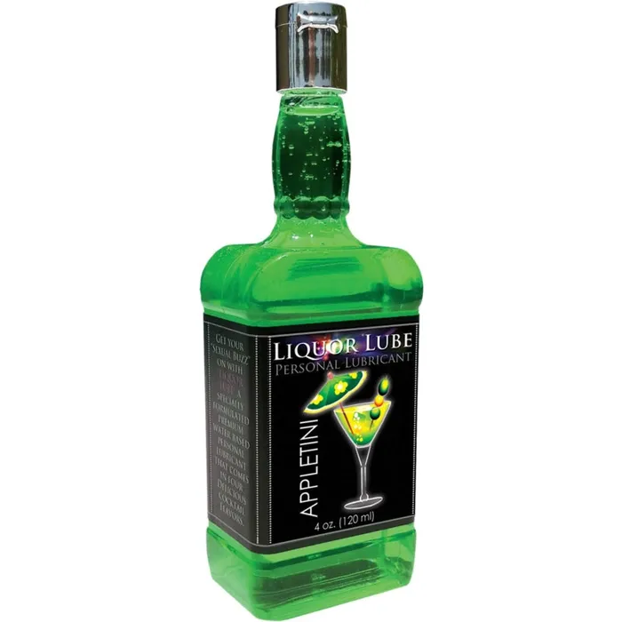 Hott Products Vibrators Liquor Lube Appletini 4 Fl Oz