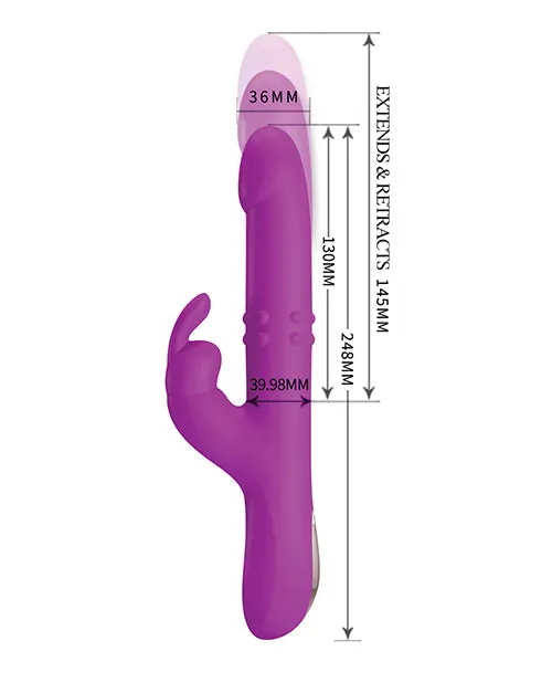 Liaoyang Baile Health Care Produ Vibrators | Pretty Love Reese Thrusting Rabbit Vibrator - Fuchsia Liaoyang Baile Health Care Produ Vibrators | Pretty Love Reese Thrusting Rabbit Vibrator - Fuchsia