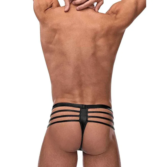 Male Power Male Sex Toys | Cage Matte Cage Thong - L/ XL - Black Male Power Male Sex Toys | Cage Matte Cage Thong - L/ XL - Black
