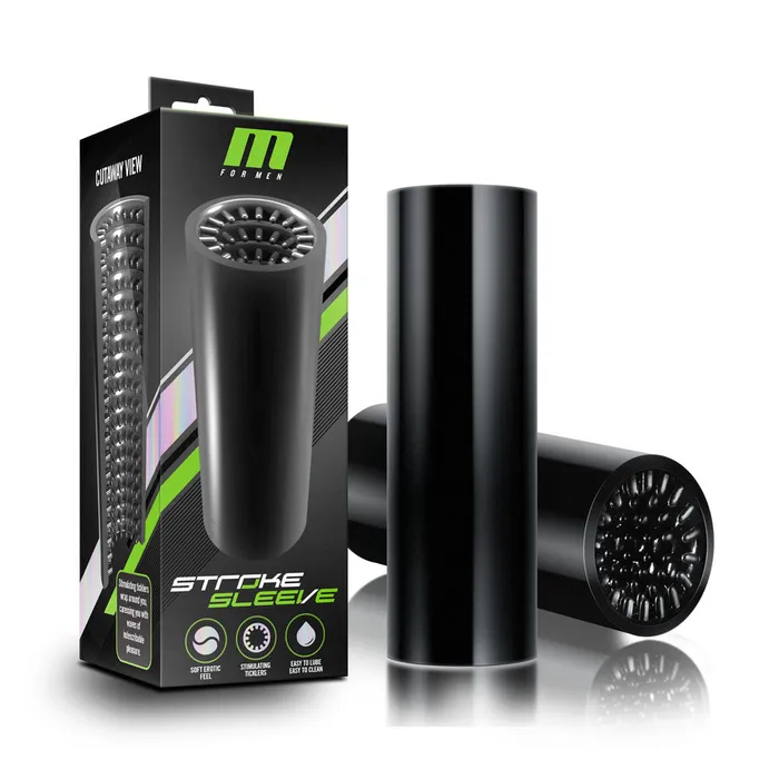 Male Sex Toys Blush M for Men Stroke Sleeve Black