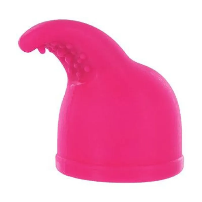 Nuzzle Tip Attachment - Pink | XR Brands Wand Essentials Vibrators Nuzzle Tip Attachment - Pink | XR Brands Wand Essentials Vibrators