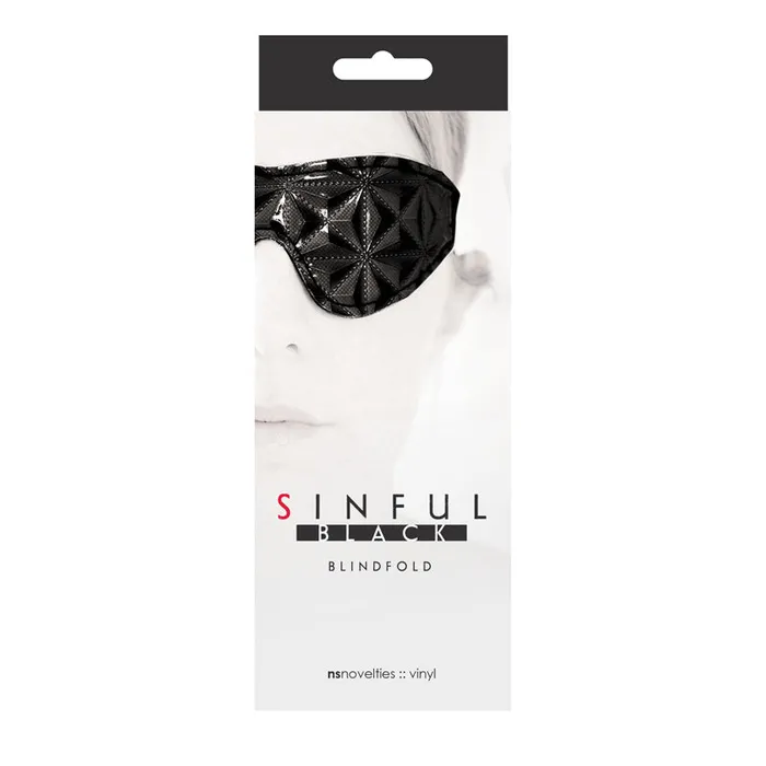 Sinful Blindfold Black NS Novelties Anal