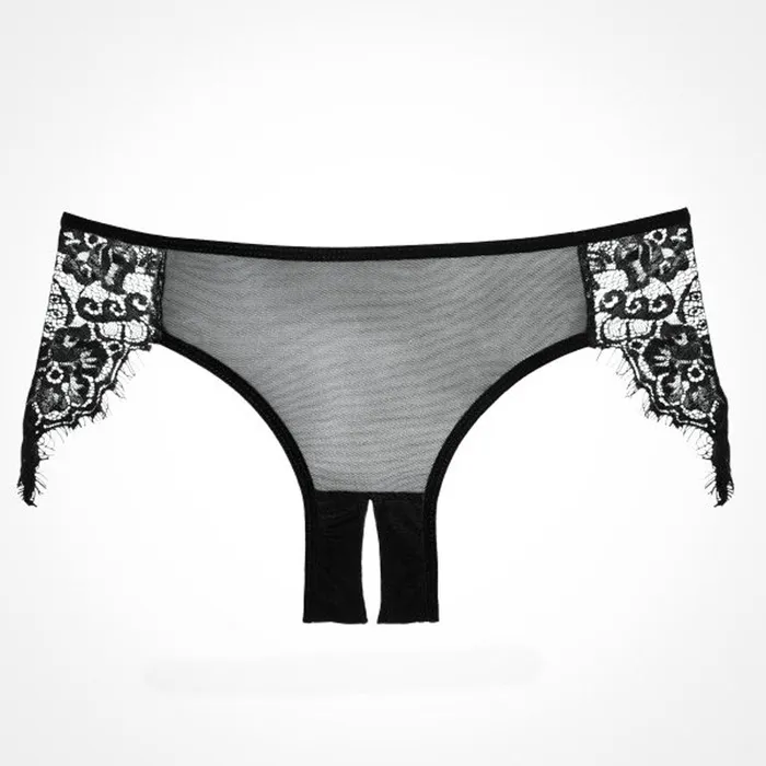 Teddies And Bodies | Adore Lavish & Lace Panty - One Size - Black - Allure Lingerie Teddies And Bodies | Adore Lavish & Lace Panty - One Size - Black - Allure Lingerie