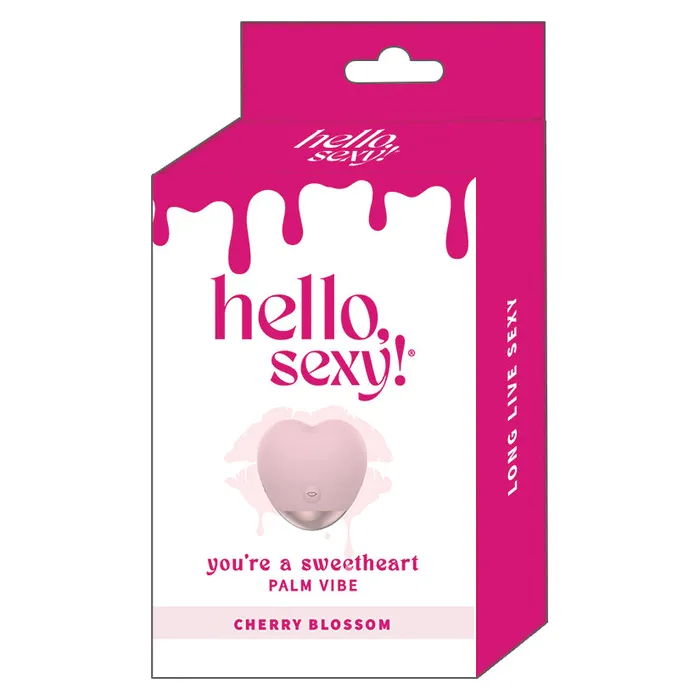 Vibrators Hello Sexy Youre a Sweetheart Palm VibeCherry Blossom Holiday