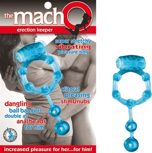 Vibrators Nasstoys The Macho Erection Keeper Blue