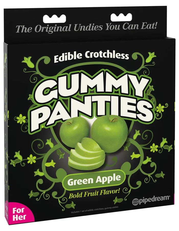 Vibrators | Pipedream Edible Crotchless Gummy Panties