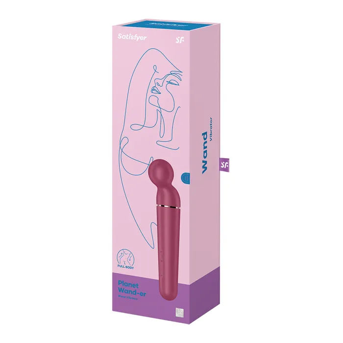 Vibrators | Satisfyer Planet Wand-er - Berry-(4046068) - Satisfyer Vibrators | Satisfyer Planet Wand-er - Berry-(4046068) - Satisfyer