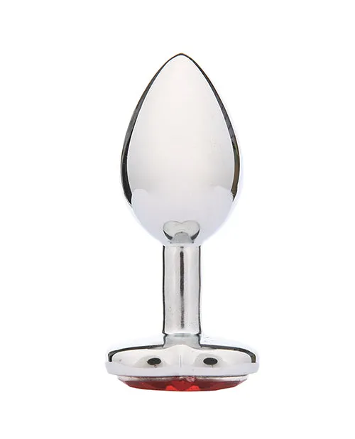 Xgen Anal | Whipsmart Heartbreaker Heart Crystal Butt Plug - Red