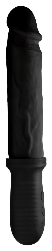 XR Brands 8x Auto Pounder Vibrating and Thrusting Dildo With Handle | Female Sex Toys XR Brands 8x Auto Pounder Vibrating and Thrusting Dildo With Handle | Female Sex Toys