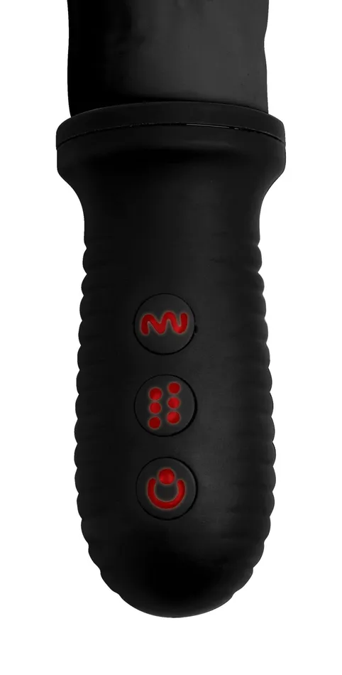 XR Brands 8x Auto Pounder Vibrating and Thrusting Dildo With Handle | Female Sex Toys XR Brands 8x Auto Pounder Vibrating and Thrusting Dildo With Handle | Female Sex Toys