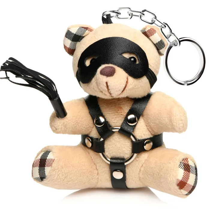 XR Brands Master Series Vibrators BDSM Teddy Bear Keychain