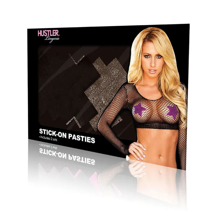 Anal Hustler Hustler Pasties X Black 2 Styles
