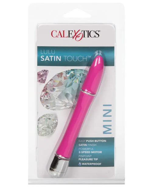 California Exotic Novelties Vibrators Lulu Satin Touch Pink