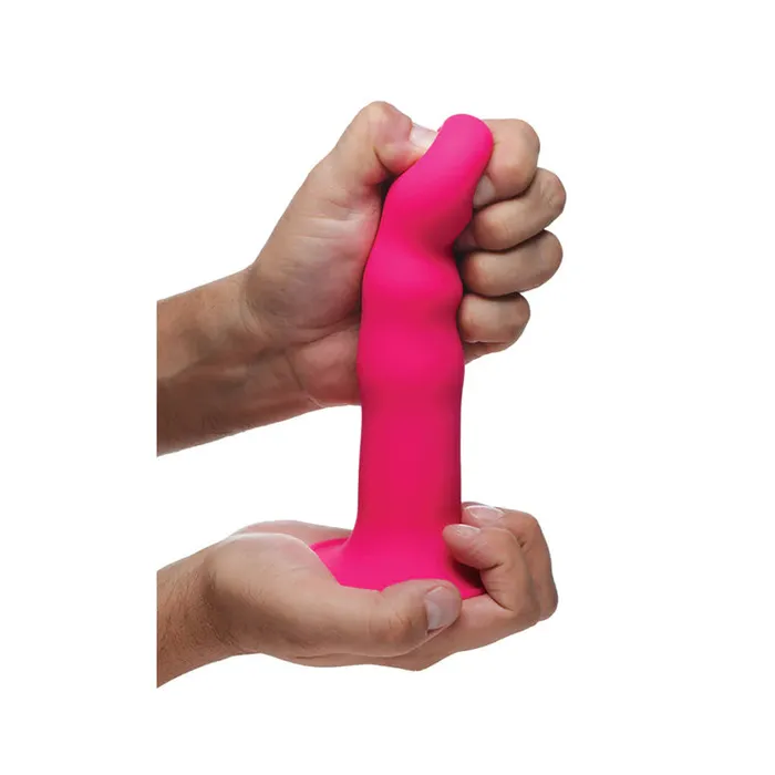 Dildos SqueezeIt Wavy 7in Dildo XR Brands Dildos SqueezeIt Wavy 7in Dildo XR Brands