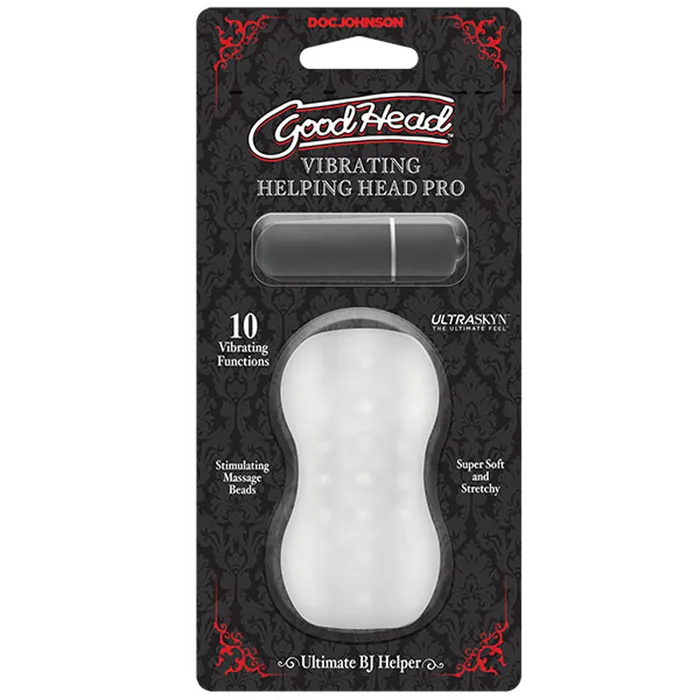Doc Johnson Male Sex Toys Goodhead Vibrating Helping Head Pro