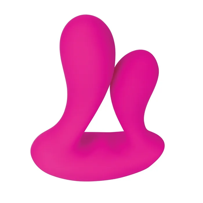 Female Sex Toys Curve Toys Adam Eve Rechargeable Dual Entry Vibe wRemote Pink