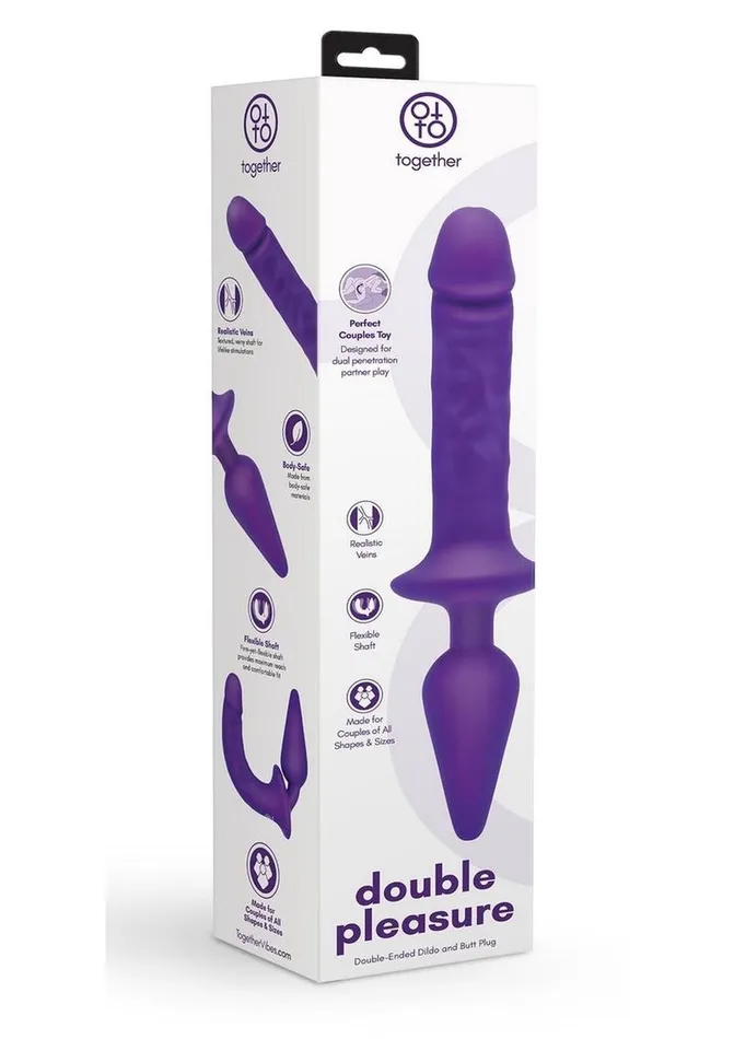 Female Sex Toys Together Toys Together Toys Double Pleasure Rechargeable Silicone Couples Vibrator