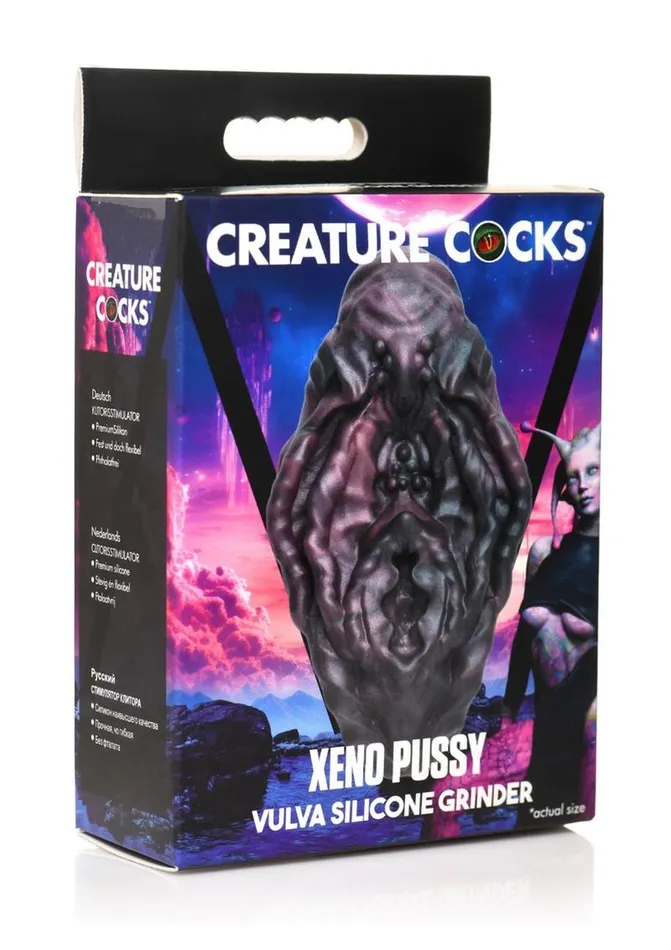 Male Sex Toys Creature Cocks Xeno Pussy Vulva Silicone NonPenetrative Grinder Creature Cocks