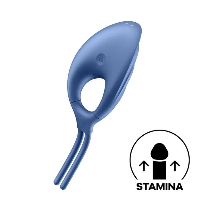 Satisfyer Male Sex Toys Satisfyer Swordsman Blue Vibrating Adjustable Lasso Cock Ring Satisfyer Male Sex Toys Satisfyer Swordsman Blue Vibrating Adjustable Lasso Cock Ring