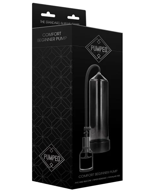Shots Pumped Comfort Beginner Pump Transparent Shots America LLC Male Sex Toys
