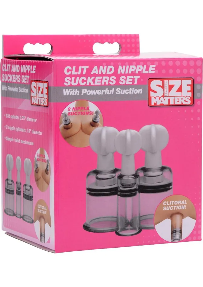 Size Matters Male Sex Toys Size Matters Clit and Nipple Suckers