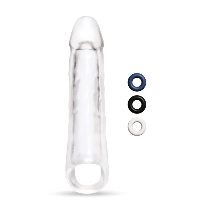 Size Up 3 Inch SeeThru Penis Extender with Ball Loop Clear 76 cm Xgen Products Male Sex Toys Size Up 3 Inch SeeThru Penis Extender with Ball Loop Clear 76 cm Xgen Products Male Sex Toys
