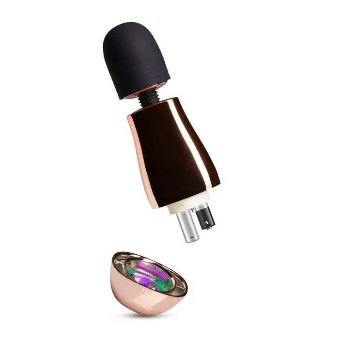 Vibrators Blush Novelties Lush Cora Rose Gold Mini Massager Wand Vibrators Blush Novelties Lush Cora Rose Gold Mini Massager Wand