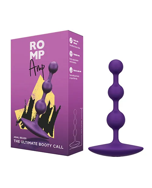 Wow Tech Male Sex Toys Romp Amp Flexible Anal Beads Violet