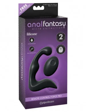 Anal Fantasy Elite Remote Control P Spot Pro Pipedream Products Male Sex Toys Anal Fantasy Elite Remote Control P Spot Pro Pipedream Products Male Sex Toys