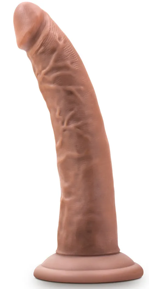 Dildos Blush Novelties Au Naturel Jack 7 Inch Dildo Mocha