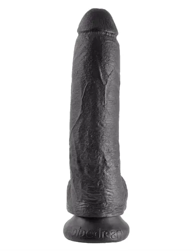 Dildos King Cock 9Inch Cock With Balls Black Pipedream