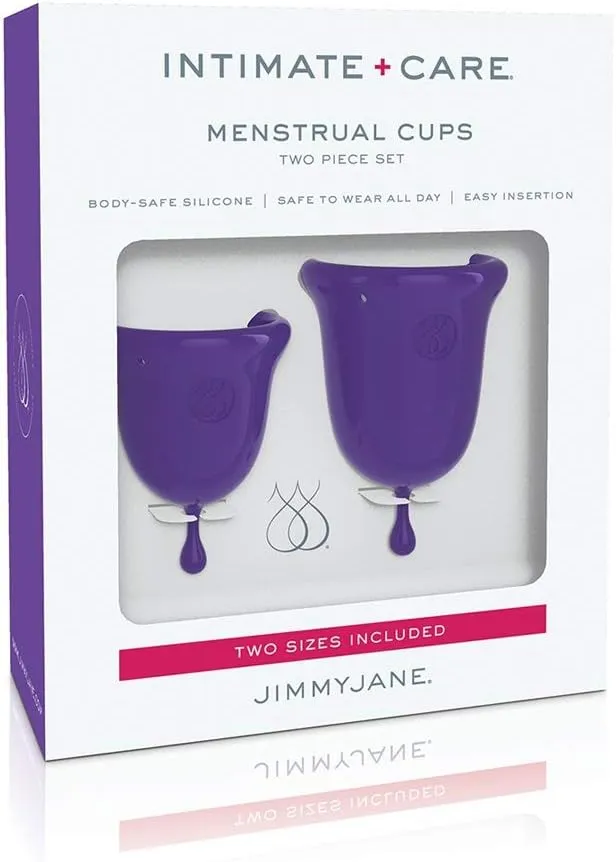 Jimmyjane Silicone Menstrual Cups 2 Pack Not specified Male Sex Toys