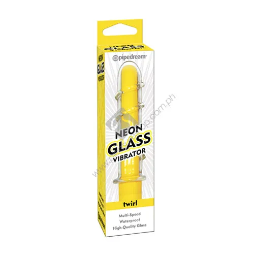 Pipedream Female Sex Toys Neon Glass Vibrator