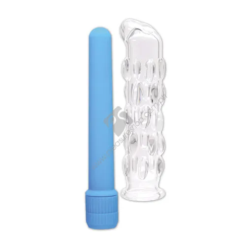 Pipedream Female Sex Toys Neon Glass Vibrator