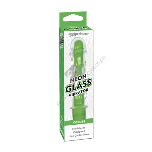 Pipedream Female Sex Toys Neon Glass Vibrator