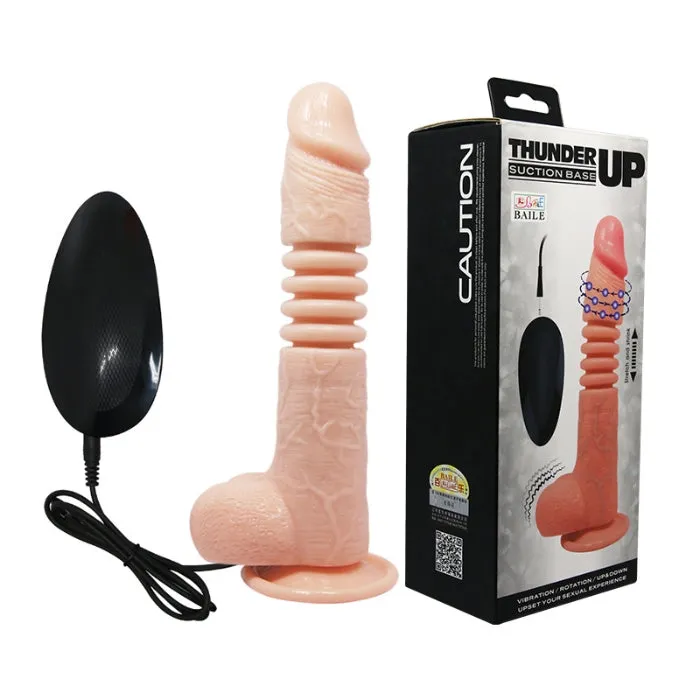 PRE Baile Thunder Up with Suction Vibrating Dildo Female Sex Toys