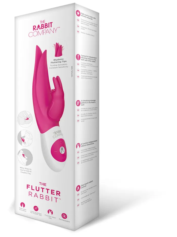 Vibrators Rabbit Company The Flutter Rabbit Pink RABBIT COMPANY