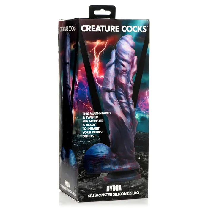 Dildos Hydra Sea Monster Silicone Dildo Purple XR Brands Creature Cocks